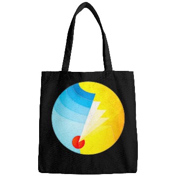 Discover Abstract Circle Geometric Digital Illustration Bags