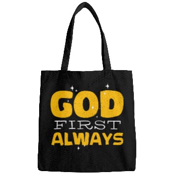 Discover God First Always Religious Religion Faith Cute Bags