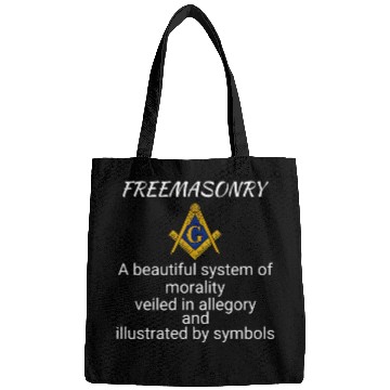 Discover Freemasonry definitions Masonic square and compass symbol Bags