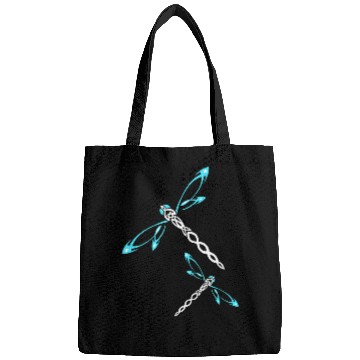 Discover Dragonfly Tribal Dragon Fly Tattoo Art Bags