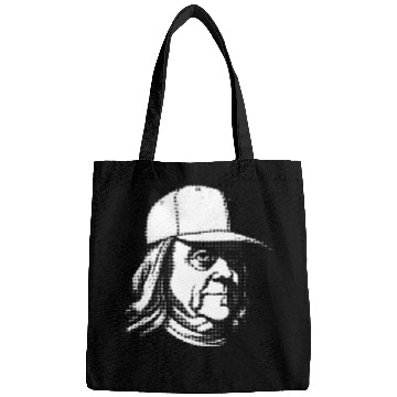 Discover Benjamin Franklin portrait Bags