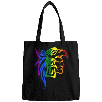 Discover Hispanic LGBTQ Pride Aztec Eagle Warrior Bags