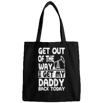 Discover Kids Cute Oilfield Daddy Kids Roughneck Oil Drilling Toddler Bags