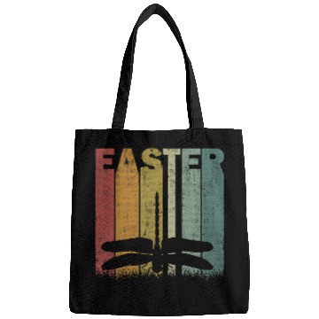 Discover Easter Day Dragonfly Retro Graphic Funny Easter Costume Bags