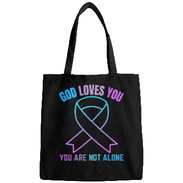 Discover God Loves You Are Not Alone Jesus Survive Suicidal Thoughts 1 Bags