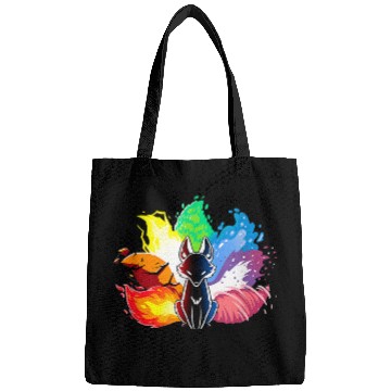 Discover Fox Lover Beatiful elemental kitsune fox japan spirit Bags