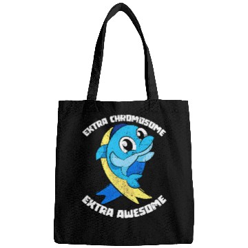 Discover Extra Chromosome Extra Awesome Dolphin Down Syndromes Bags
