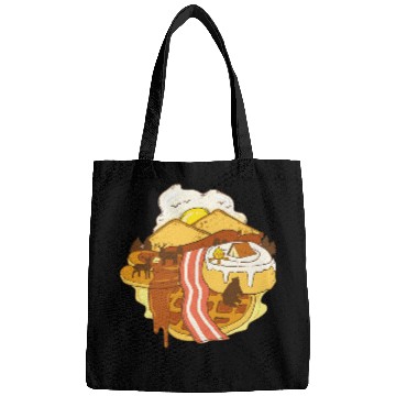 Discover Food Landscape Bacon Egg Waffle Bags