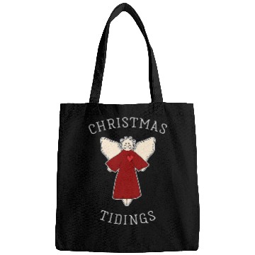 Discover Folk Art Angel Christmas Bags
