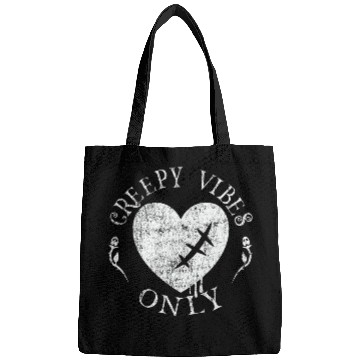 Discover Creepy Halloween Horror Spooky Graphic Artwork Bags