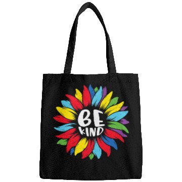 Discover Autism Be Kind Kindness Sunflower Puzzle Autism Awareness In April Neurodiverse Bags