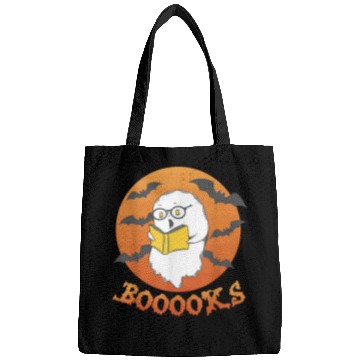 Discover Booooks ghosts Reading Book Halloween Bags