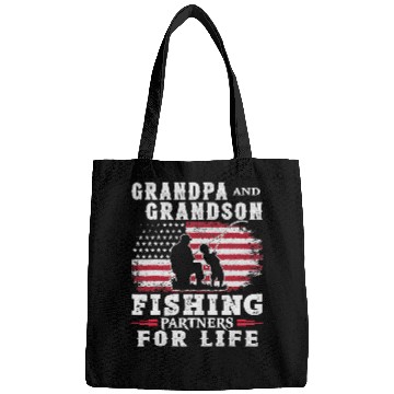 Discover Fishing Grandpa Grandson Fishing Partners 138 Fisher Hook Fisher Bags