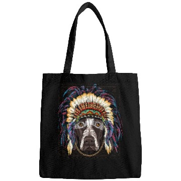 Discover Dog German Shorthaired Pointer Native American Indian Dog Lovers 445 Bags