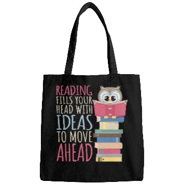 Discover Reading Book Library Librarian Bookworm Owl Reader Bags