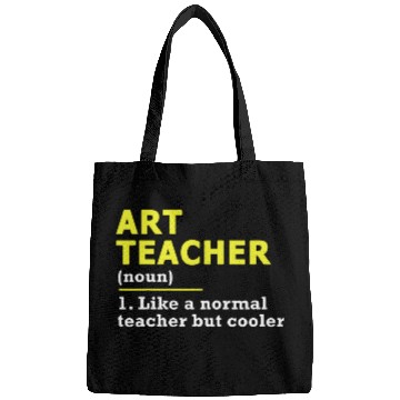 Discover Funny Art Teacher Bags