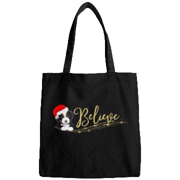 Discover Bernedoodle christmas matching pajamas gift Bags