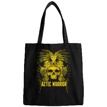 Discover Aztec Warrior King Mexico Native Aztec Art Mayas 2 Bags