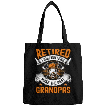 Discover Fireman Firefighter Retired Firefighter bests Grandpa Fireman Retirement Gift 76 Firemen Bags