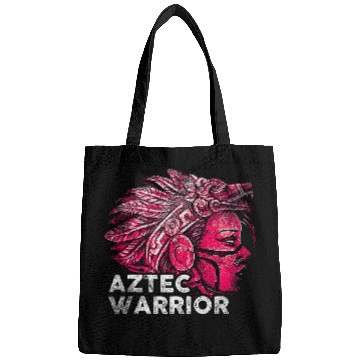 Discover Aztec Warrior King Mexican Native Art Mayans 9 Bags