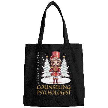 Discover Counseling Psychologist Christmas Classic Female Nutcracker Bags
