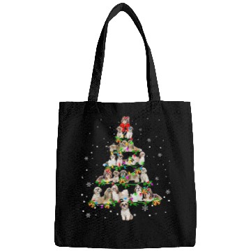 Discover Shih Tzu Christmas Tree xmass Gift Bags