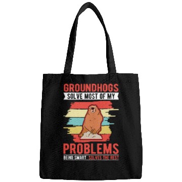 Discover Groundhog Day Woodchuck Marmot 2 Bags