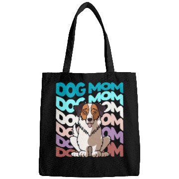 Discover Cool Australian Shepherd Aussie Dog Mom Retro vintages Dog Bags