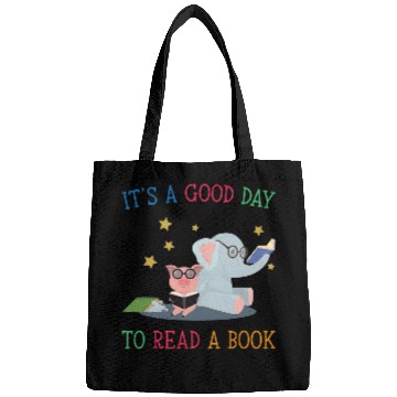 Discover Reading Book Its a good Day to read a Book Bibliophile Reader Bags