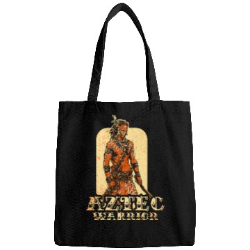 Discover Aztec Warrior King Mexican Native Art Mayans 5 Bags