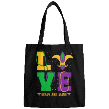 Discover Beads Bling Love Fat Tuesday Bags