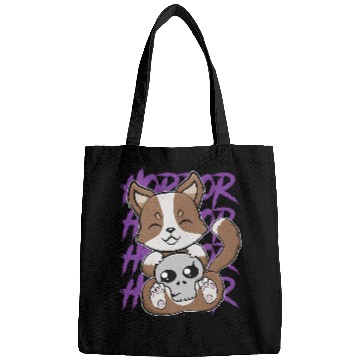 Discover Cute Australian Shepherd With Magic Item For Witchcore Bags