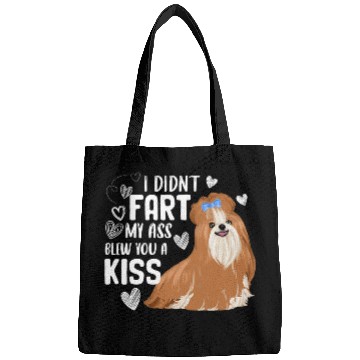 Discover Shih Tzu Dog Lover Funny Cute Puppy Lover Pet Animal Bags