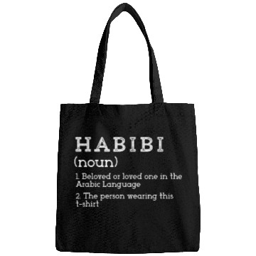 Discover Habibi dictionary definition Arabic Bags