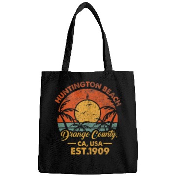 Discover Surf Life Mens Cool Huntington Beach 2019 Surfing Vintage Bags
