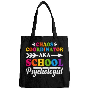Discover Chaos Coordinator Aka School Psychologist School Counselor Bags