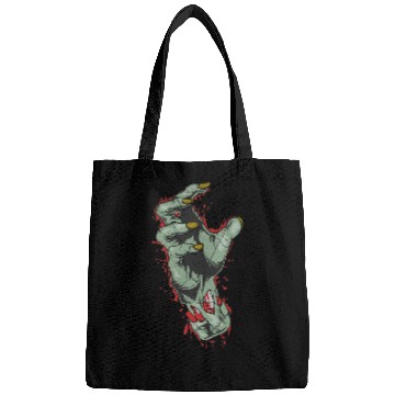 Discover Cool Zombie Hand Blood Splattered Flesh Eating Scary Bags