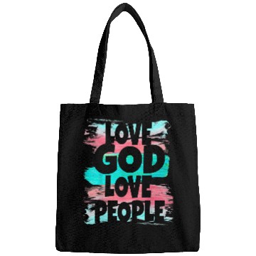Discover Christian Love God Love People Religious Faith Based for Women Christ Bags