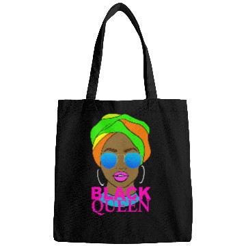 Discover Black Queen Sunglasses African American Woman Art by VERED Bags