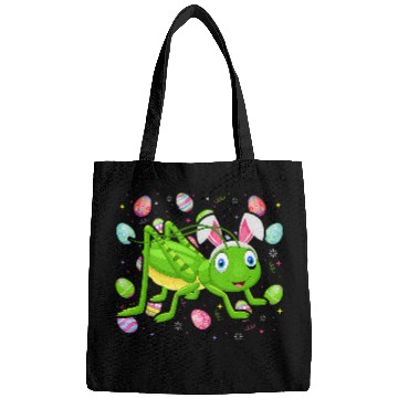 Discover Grasshopper Easter Egg Lover Funny Easter Sunday Bags