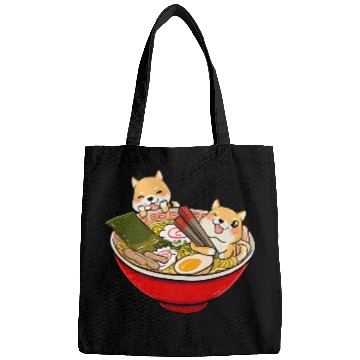 Discover Dog Shiba Inu Funny Shiba Inu Ramen Bowl Japanese Kawaii Dog Mom Gift Bags