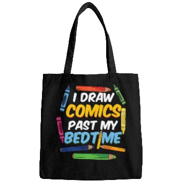 Discover Reading Book I Draw Comics I Manga Illustrator Comic Book Cartoonist Reader Bags