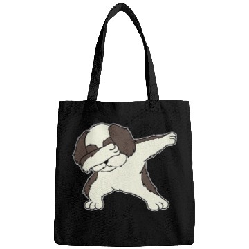 Discover shih tzu Dabbings Funny Dab Dog Dance Bags