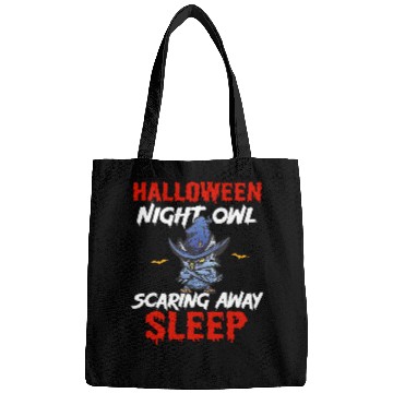 Discover Halloween Night Shift Worker Graveyard Duty Spooky Bags