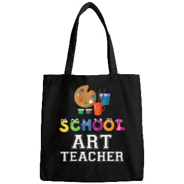 Discover Funny Elementary And Middle School Art Teacher Bags
