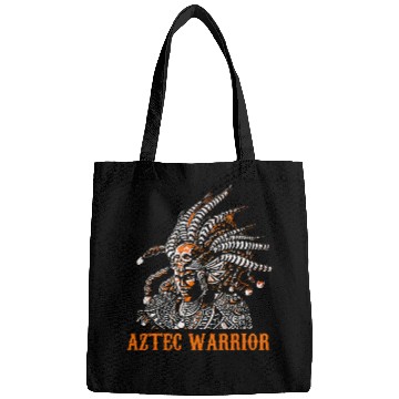 Discover Aztec Warrior King Mexican Native Art Mayans 6 Bags