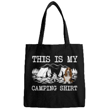 Discover Camping Camp Campfire Basset Hound Dog This Is My Camper Bags
