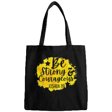 Discover Christians Be Strong And Courageous Catholic Bags