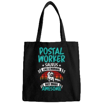 Discover Postal Worker Saurus Like Normal T Rexs Dinosaur Bags