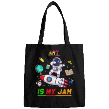 Discover Art Is My Jam 2Astronaut Back to School Explore Bags